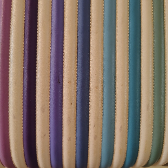 Coach Multicolor Ombre Quilted Lillie Carryall Bag - Picture 3 of 9